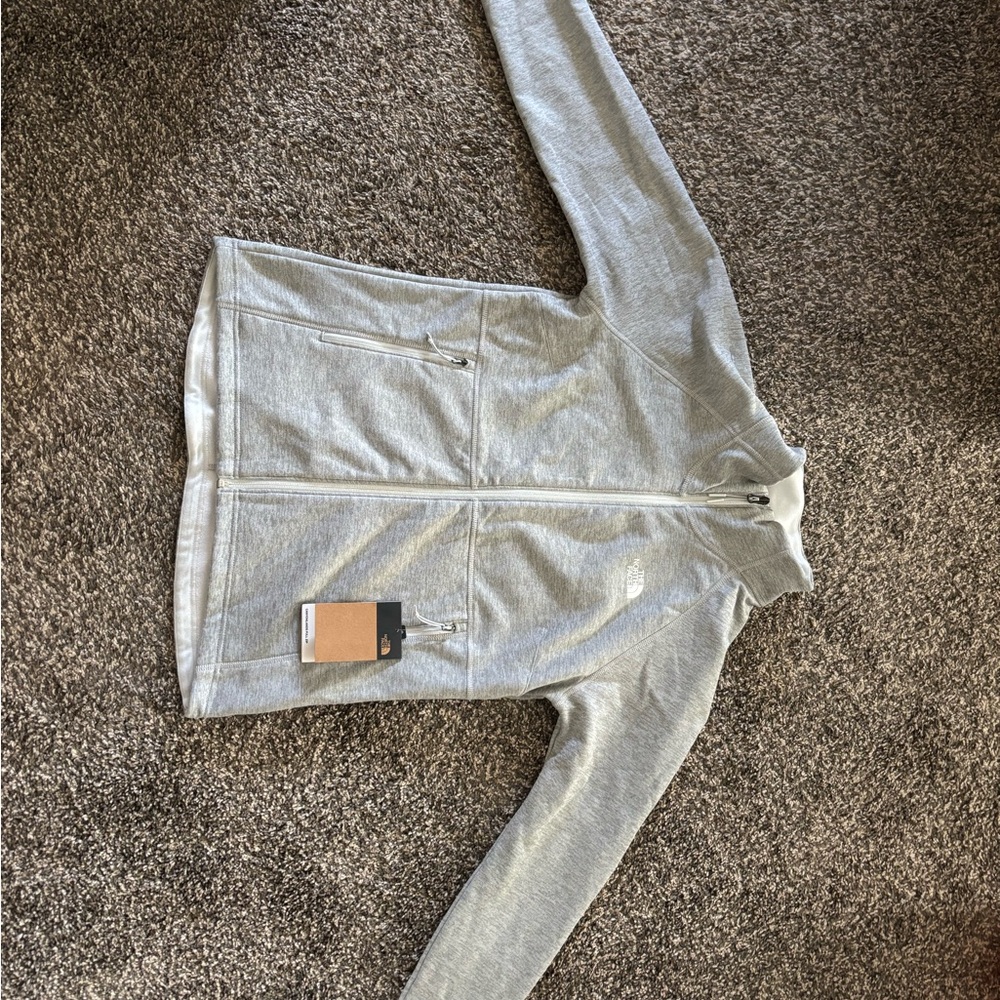The North Face Gray Canyonlands Full-Zip Jacket